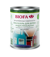 Аквалазурь для дерева, индустриальная Biofa 8101 (Биофа 8101)