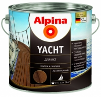 Лак алкидно-уретановый Alpina Yacht GL / Для яхт глянцевый не колеруемый